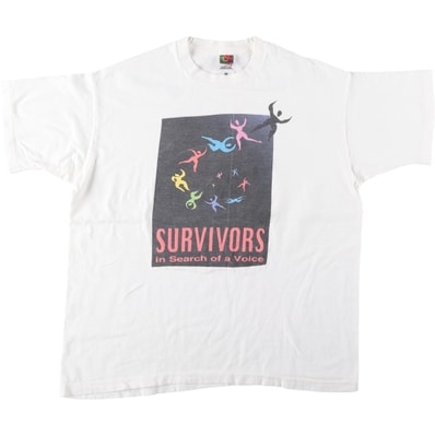 古着 90年代 フルーツオブザルーム FRUIT OF THE LOOM HEAVY cotton プリントTシャツ カナダ製 メンズXL相当 ヴィンテージ/eaa644532