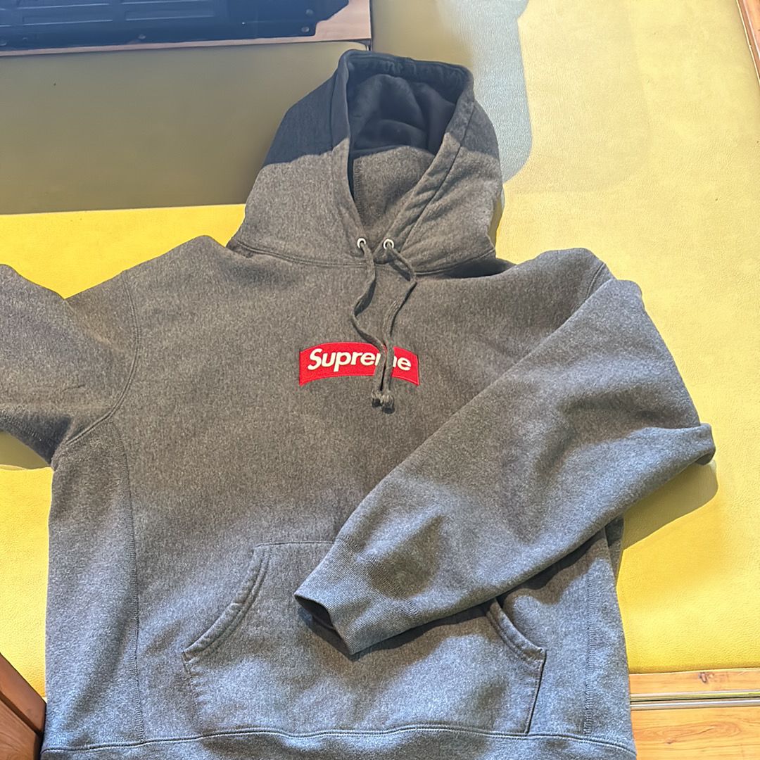 Supreme Box Logo Hooded Sweatshirt "Charcoal" (21FW)
