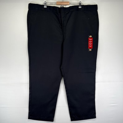 古着 デッドストック ディッキーズ Dickies パンツ 874 ワーク チノパン デッドストック 大きいサイズ W52 L30 ブラック系 メンズ