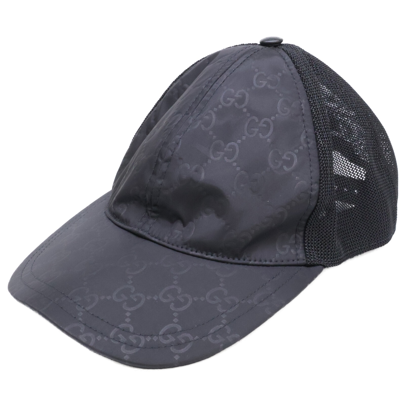 グッチ 【国内正規】510950 GG ナイロンメッシュキャップ/ M