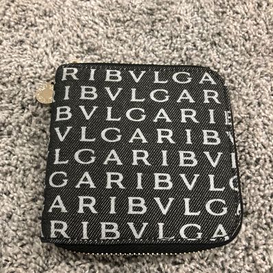 BVLGARI Logo Mania Mini Wallet