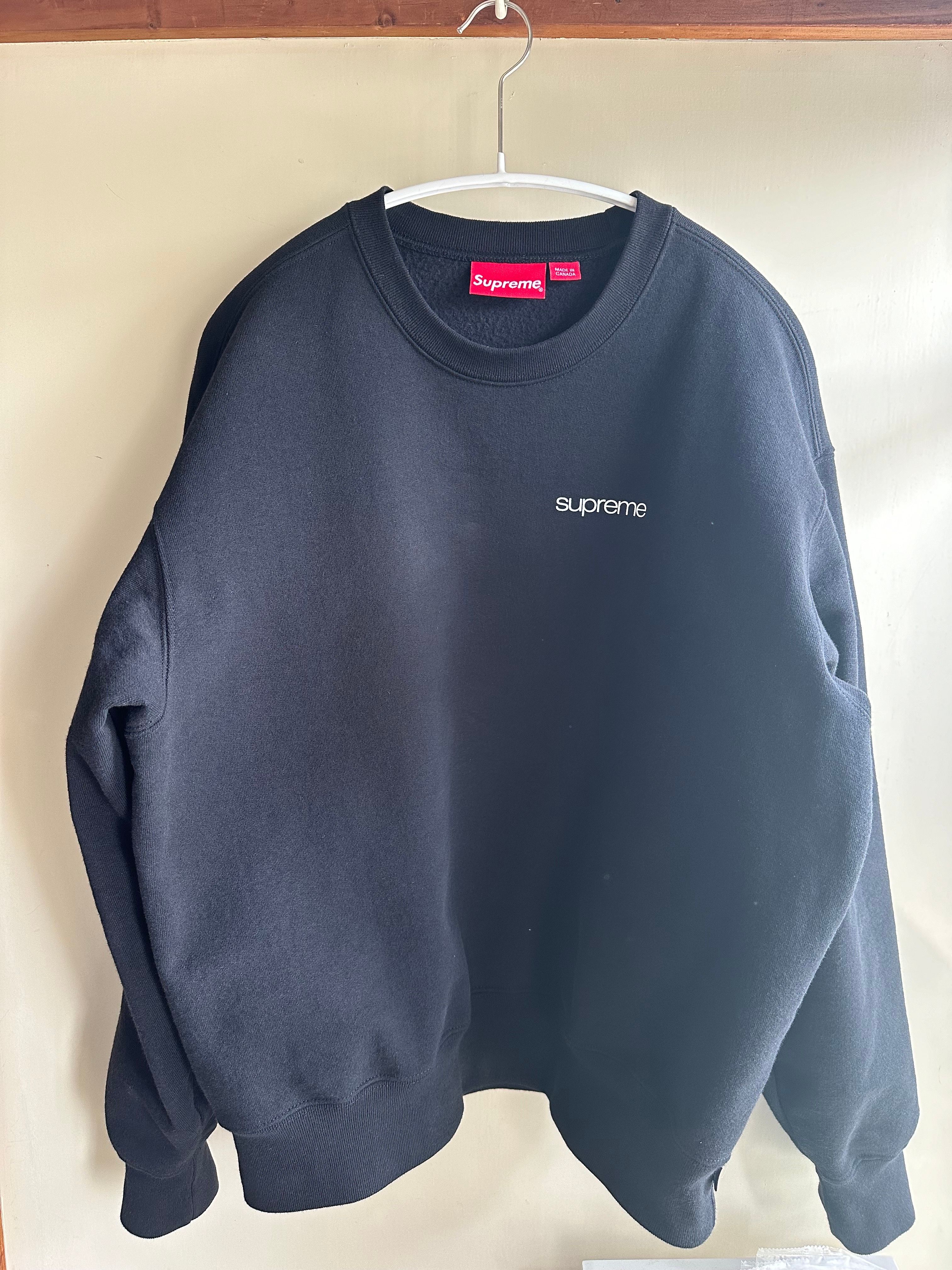 Supreme Nyc Crewneck "Black"