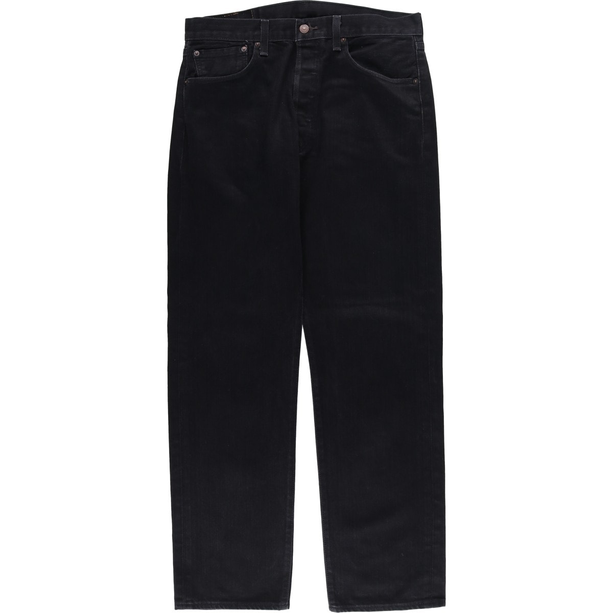 古着 リーバイス Levi's 501 ブラックデニム ストレートデニムパンツ メンズw35相当/eaa607630