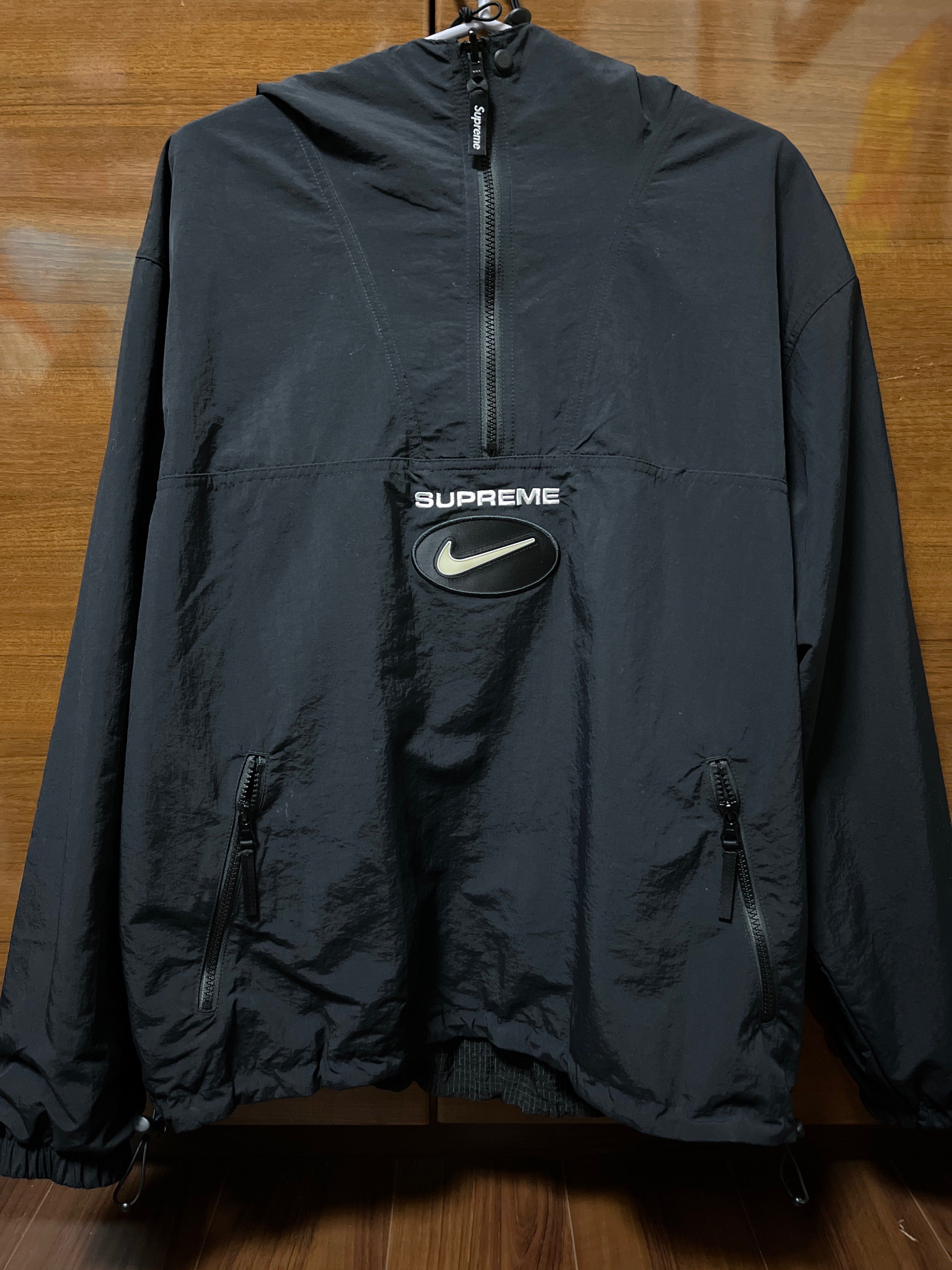Supreme / Nike Jewel Reversible Ripstop Anorak "Black"