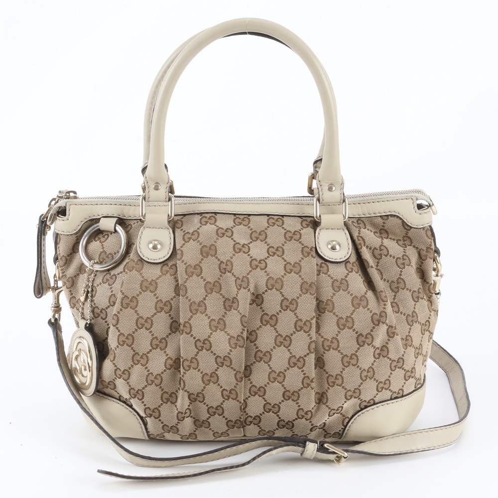 ■美品 グッチ GGキャンバススーキー 247902 ショルダーバッグ
