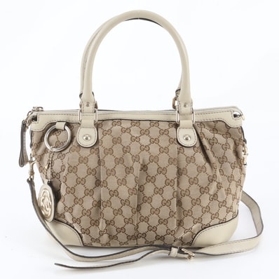 ■美品 グッチ GGキャンバススーキー 247902 ショルダーバッグ