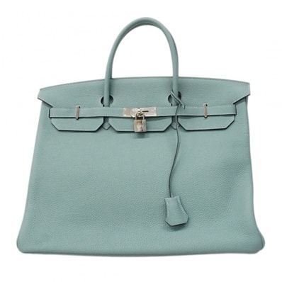 ★SALE【6cd4877】エルメス ハンドバッグ バーキン40 トゴ シエル シルバー金具 Y刻印【中古】メンズ