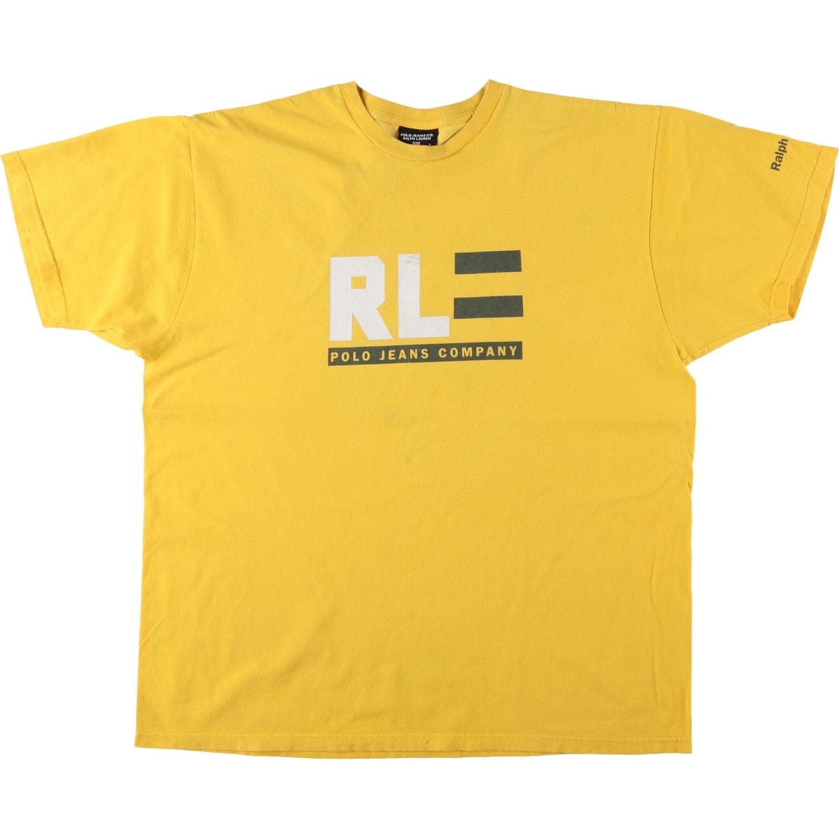 古着 ラルフローレン Ralph Lauren POLO JEANS COMPANY 半袖 ロゴTシャツ メンズL相当/eaa625927