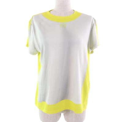 美品 ロエベ
半袖Tシャツ S359Y22X39 ライトグレー イエロー レディース S