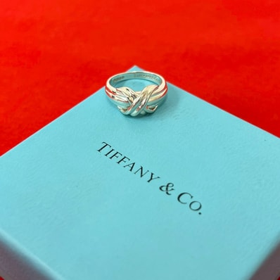TIFFANY&Co. ティファニー シグネチャー リング シルバー925 リング・指輪 11号 シルバー
30694