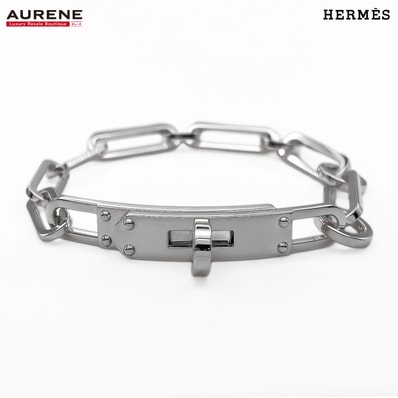HERMES エルメス ブレスレット シェーヌ ケリー チェーン シンプルトゥール SV925 シルバー 新品仕上済 ユニセックス 【中古】
