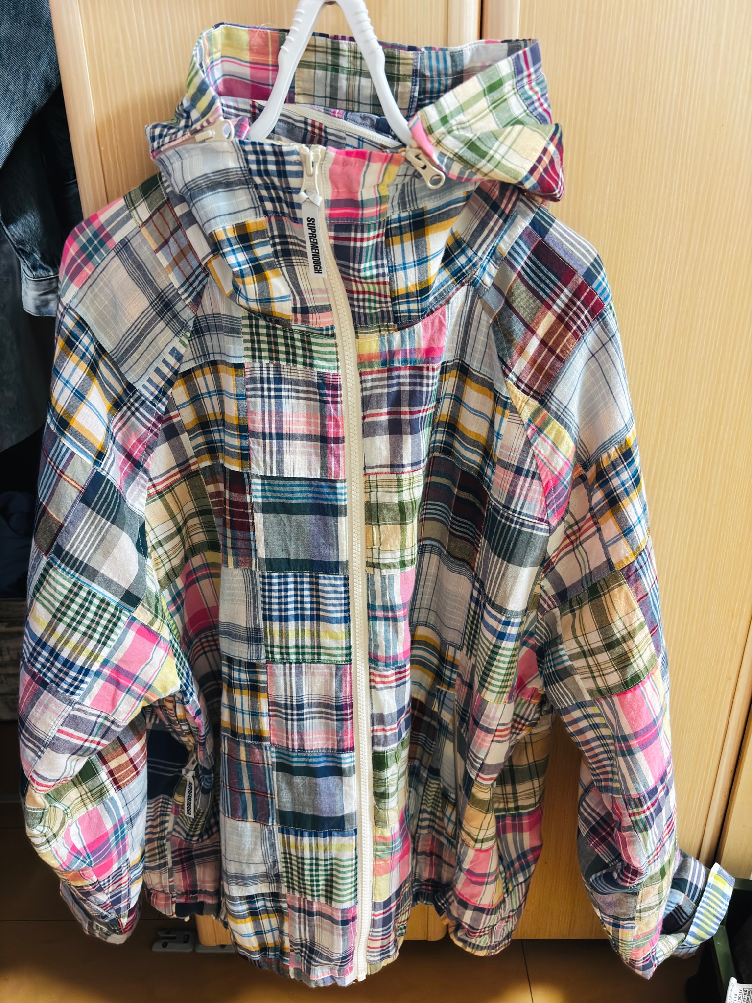 Supreme x GOODENOUGH Patchwork Hooded Jacket "Multi"