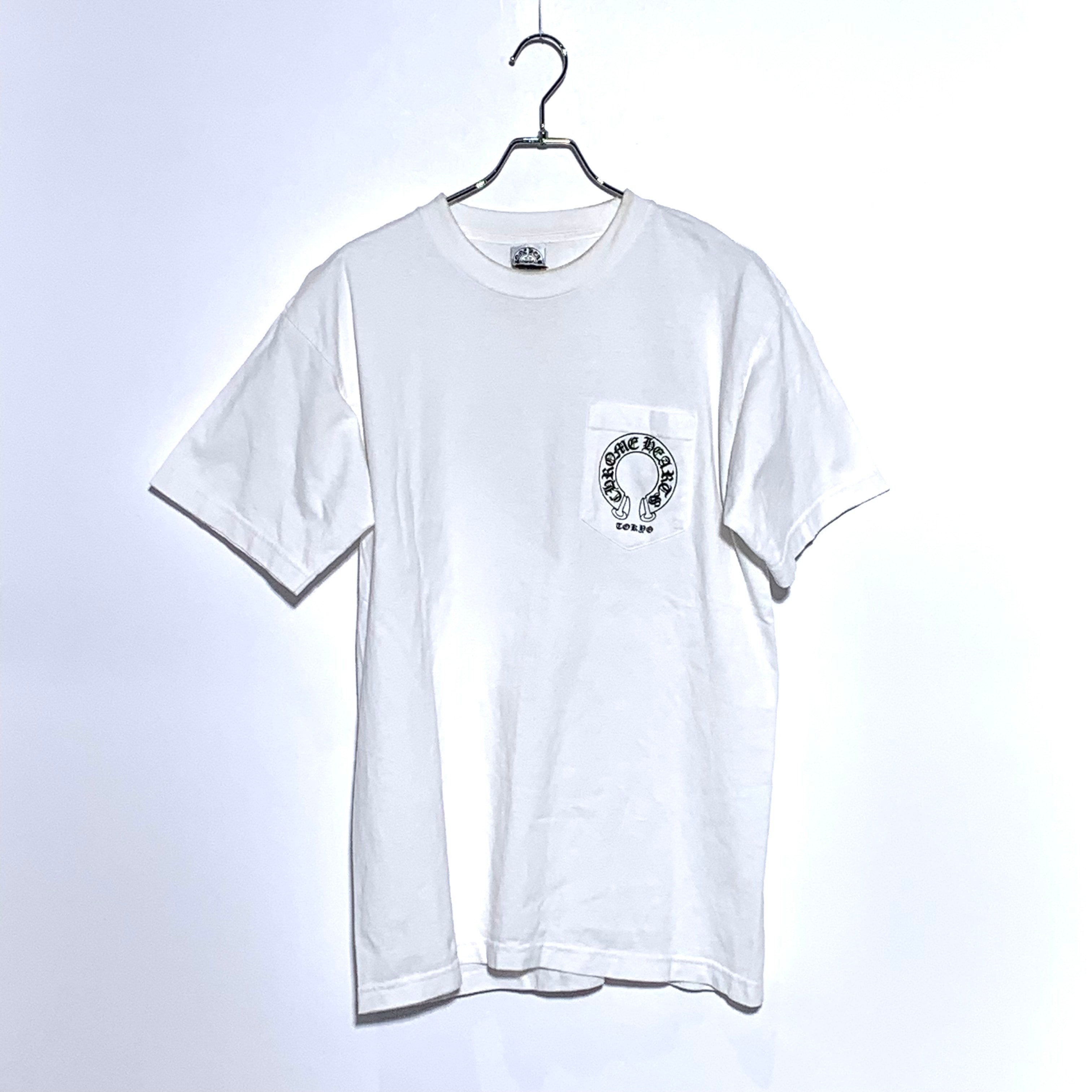 クロムハーツ 3セメタリークロス ロゴ ショートスリーブ Tシャツ