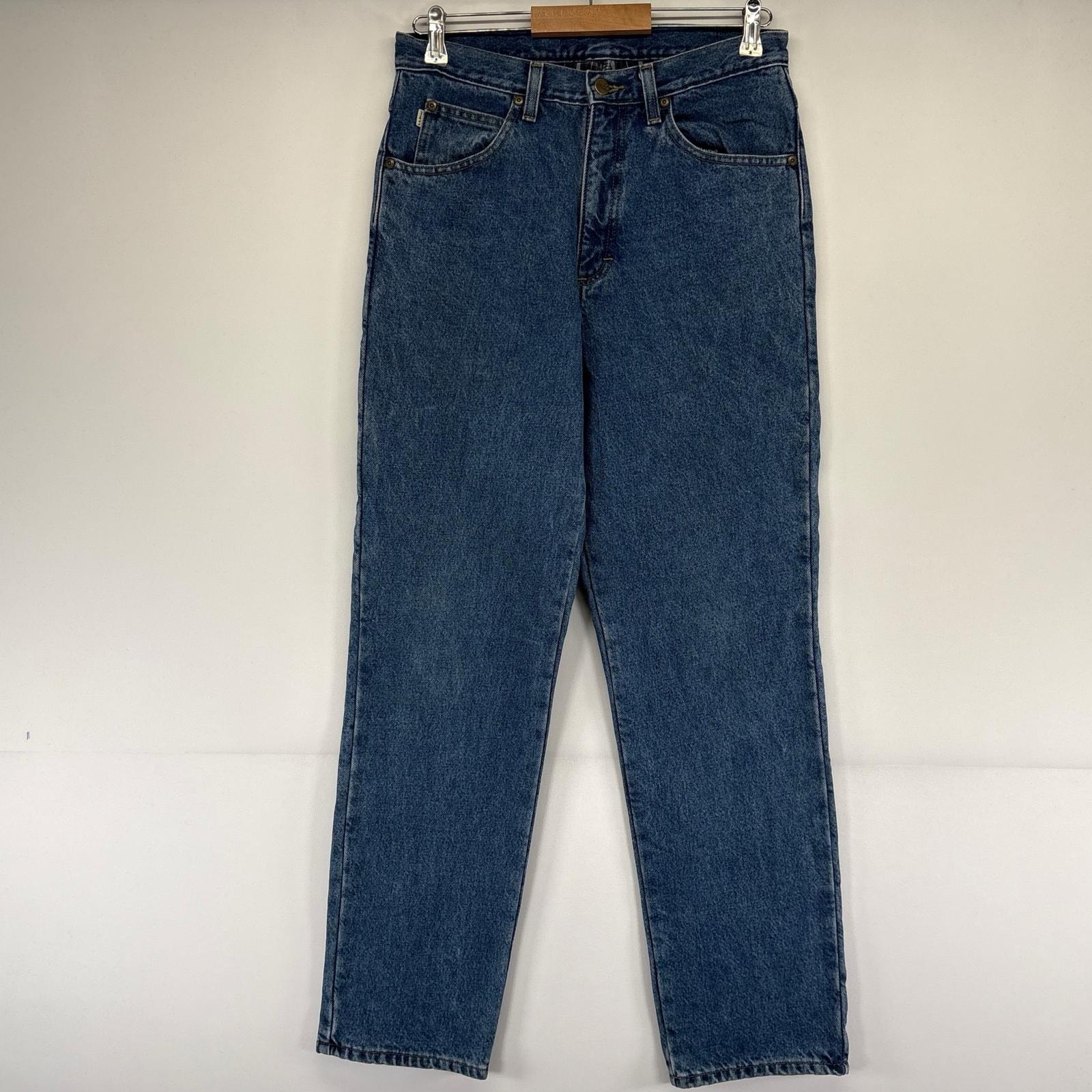 古着 エルエルビーン L.L.Bean パンツ 裏地付き 5ポケット ジーパン ストレート w30×L30 ブルー系 メンズ
