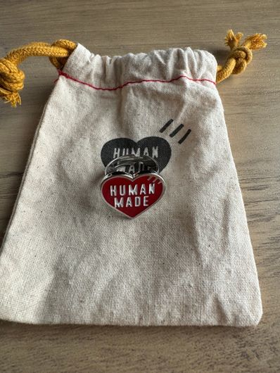 HUMAN MADE HEART RING "Silver"