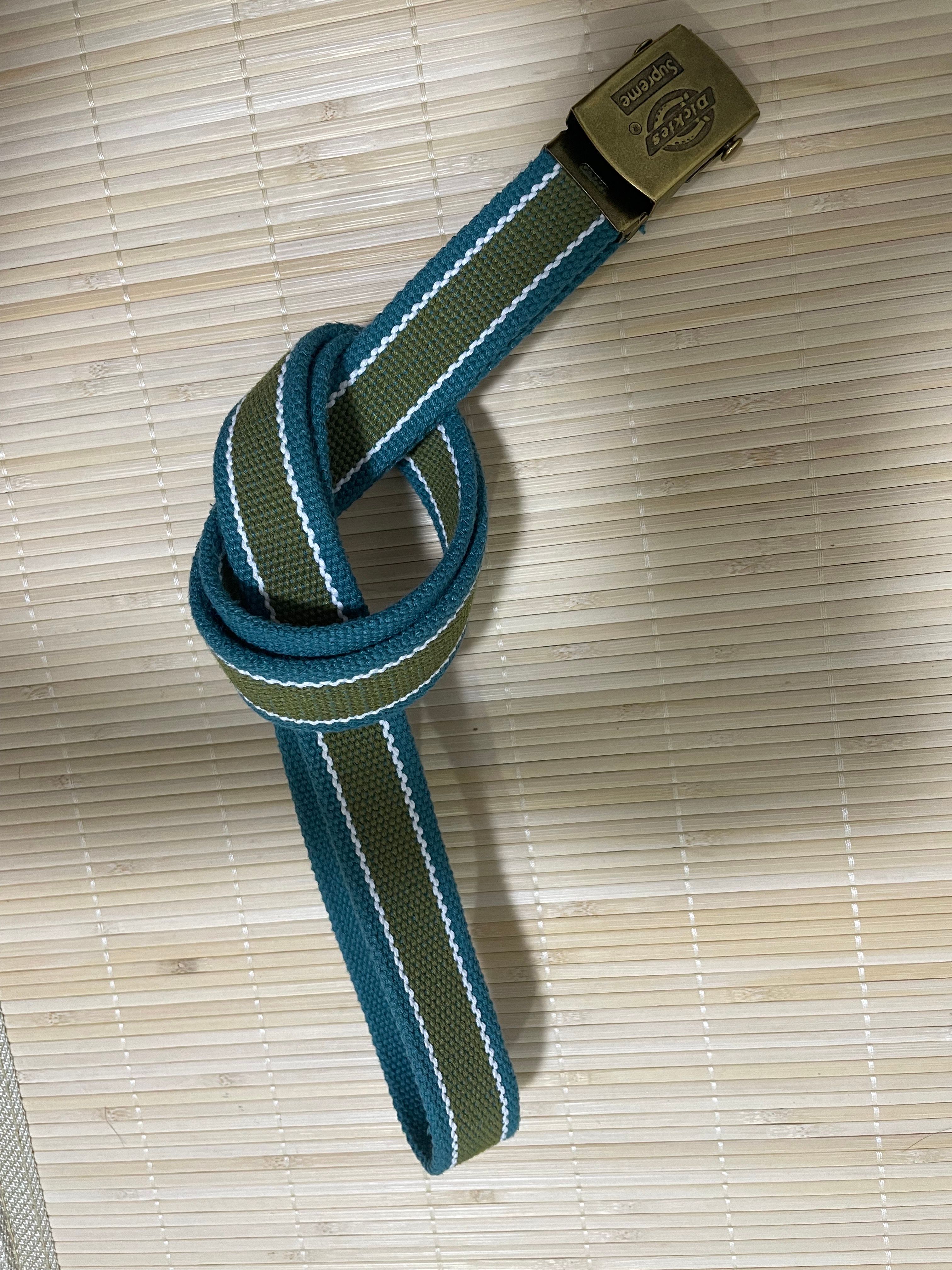 Supreme x Dickies Stripe Webbing Belt 