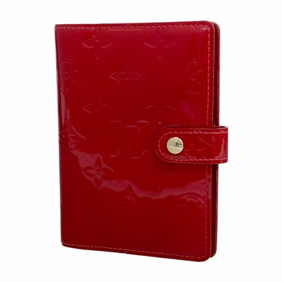 【6ce5982-k】ルイヴィトン 手帳カバー ヴェルニ アジェンダPM R21016 ポムダムール【中古】レディース