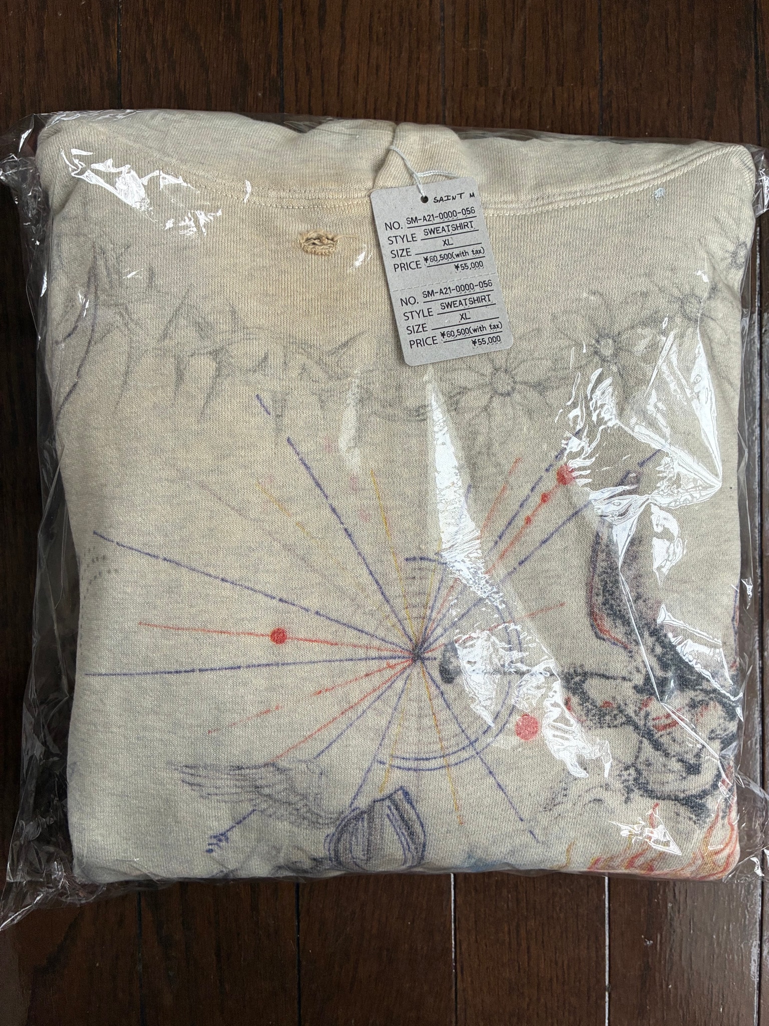 SAINT Mxxxxxx x Dr.Woo HOODIE "Grey"