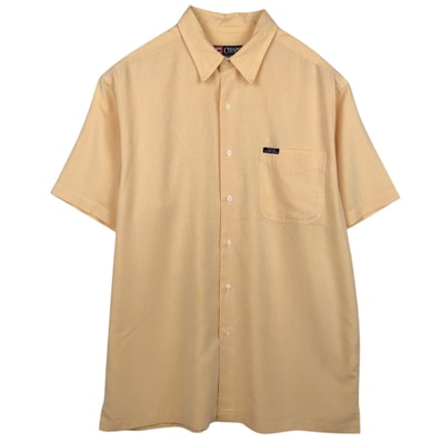古着 ラルフローレン Ralph Lauren CHAPS チャップス チェック柄 半袖 ビスコースシャツ ボックスシャツ メンズL相当/eaa655882