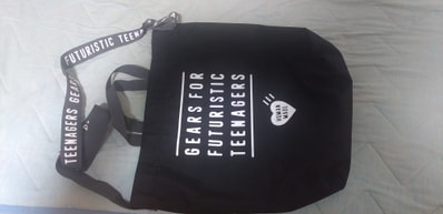 HUMAN MADE Shoulder Tote Bag "Black"