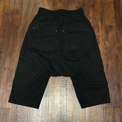 rick owens ブラック黒パンツシルバー