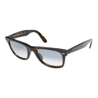 レイバン ウェイファーラー サングラス グラデーションレンズ RB2140-A グリーン系 プラスチック メンズ Ray-Ban 【中古】