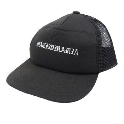 WACKO MARIA ワコマリア キャップ 25SS-WMA-CP04 MESH CAP メッシュ キャップ 帽子 ブラック系【中古】