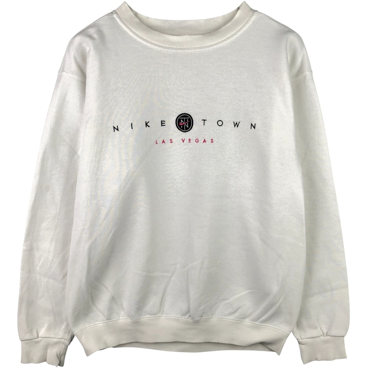 古着 90年代 ナイキ NIKE ワンポイントロゴスウェットシャツ トレーナー USA製 メンズS相当 ヴィンテージ/eaa588253