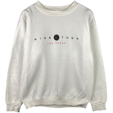 古着 90年代 ナイキ NIKE ワンポイントロゴスウェットシャツ トレーナー USA製 メンズS相当 ヴィンテージ/eaa588253