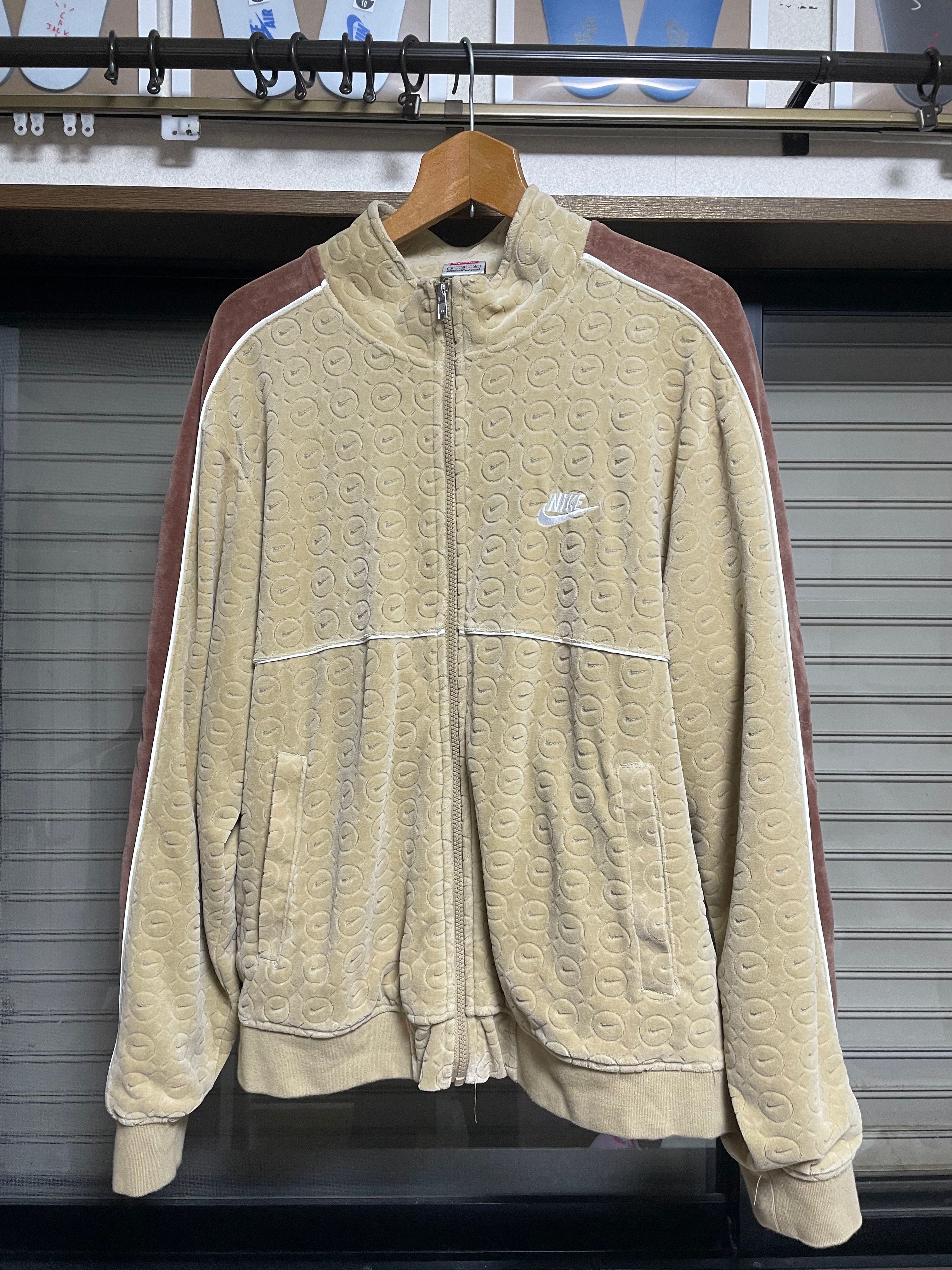 Supreme / Nike® Velour Track Jacket "Tan"