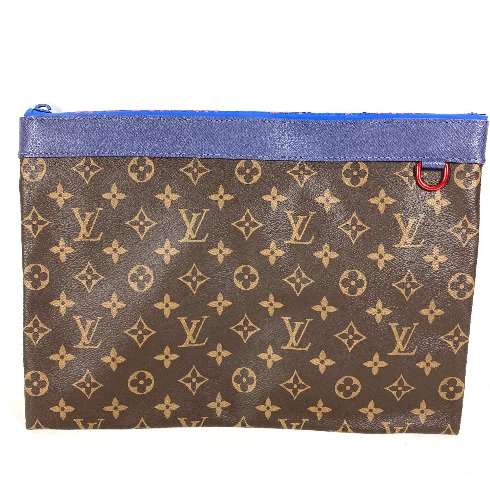 ルイヴィトン LOUIS VUITTON ポシェット アポロ ポシェットアポロ M63048 モノグラム カバン セカンドバッグ ポーチ クラッチバッグ モノグラムキャンバス ブラウン