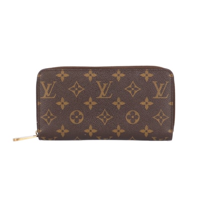 ルイヴィトン ジッピーウォレット モノグラム 長財布 モノグラムキャンバス M60017 レディース LOUIS VUITTON 中古