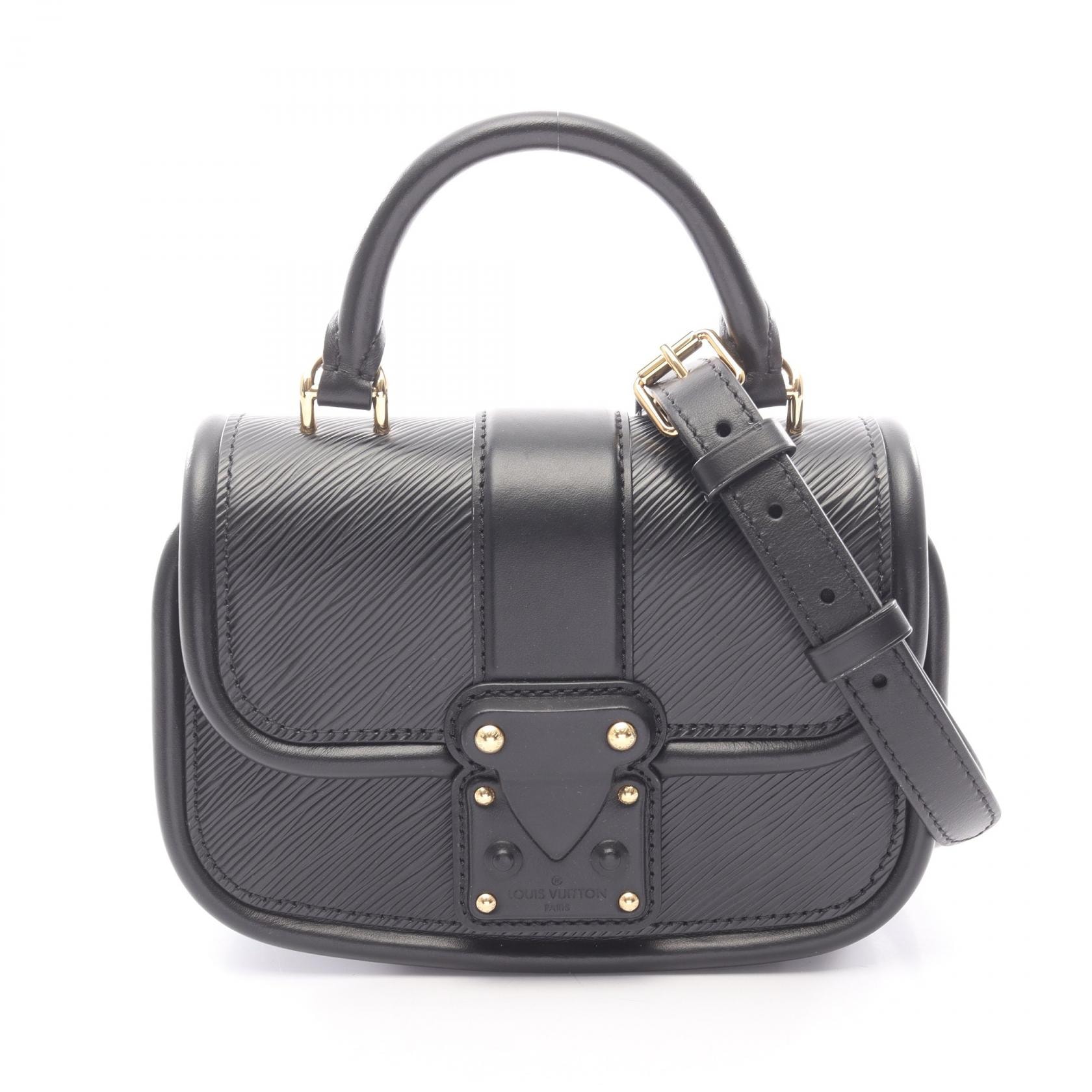 ルイ・ヴィトン LOUIS VUITTON ハイドアンドシーク 2WAY ハンドバッグ バッグ レザー エピ ノワール レディース ブラック系 M22724 【中古】