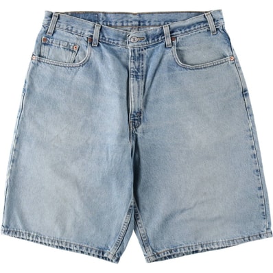 古着 00年代 リーバイス Levi's 560 LOOSE FIT デニムショーツ ハーフパンツ ジョーツ メンズw37相当/eaa637099