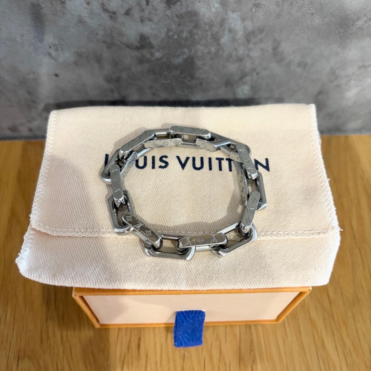 Louis Vuitton Monogram Chain Bracelet