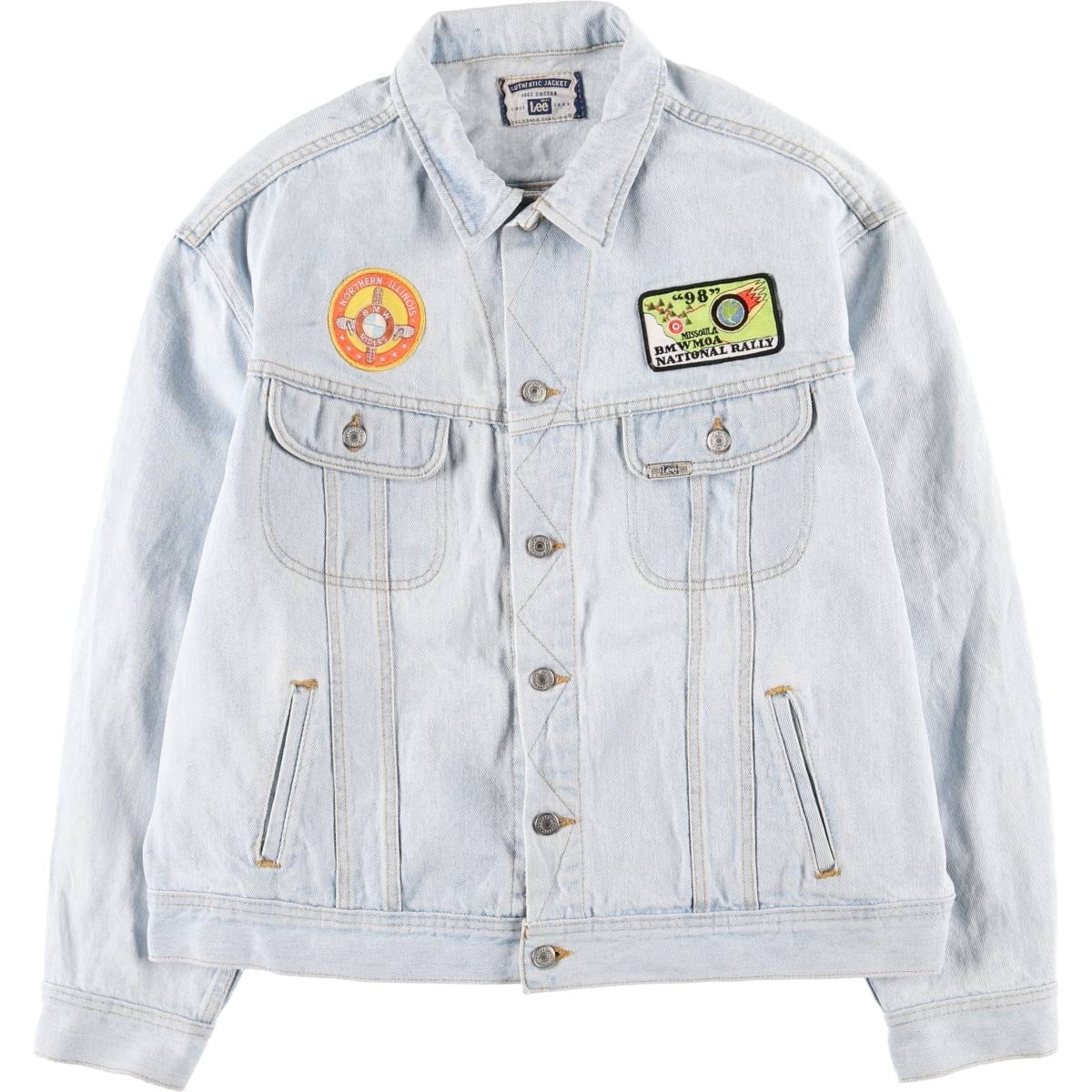 古着 00年代 リー Lee デニムジャケット Gジャン メンズXL相当/eaa584743