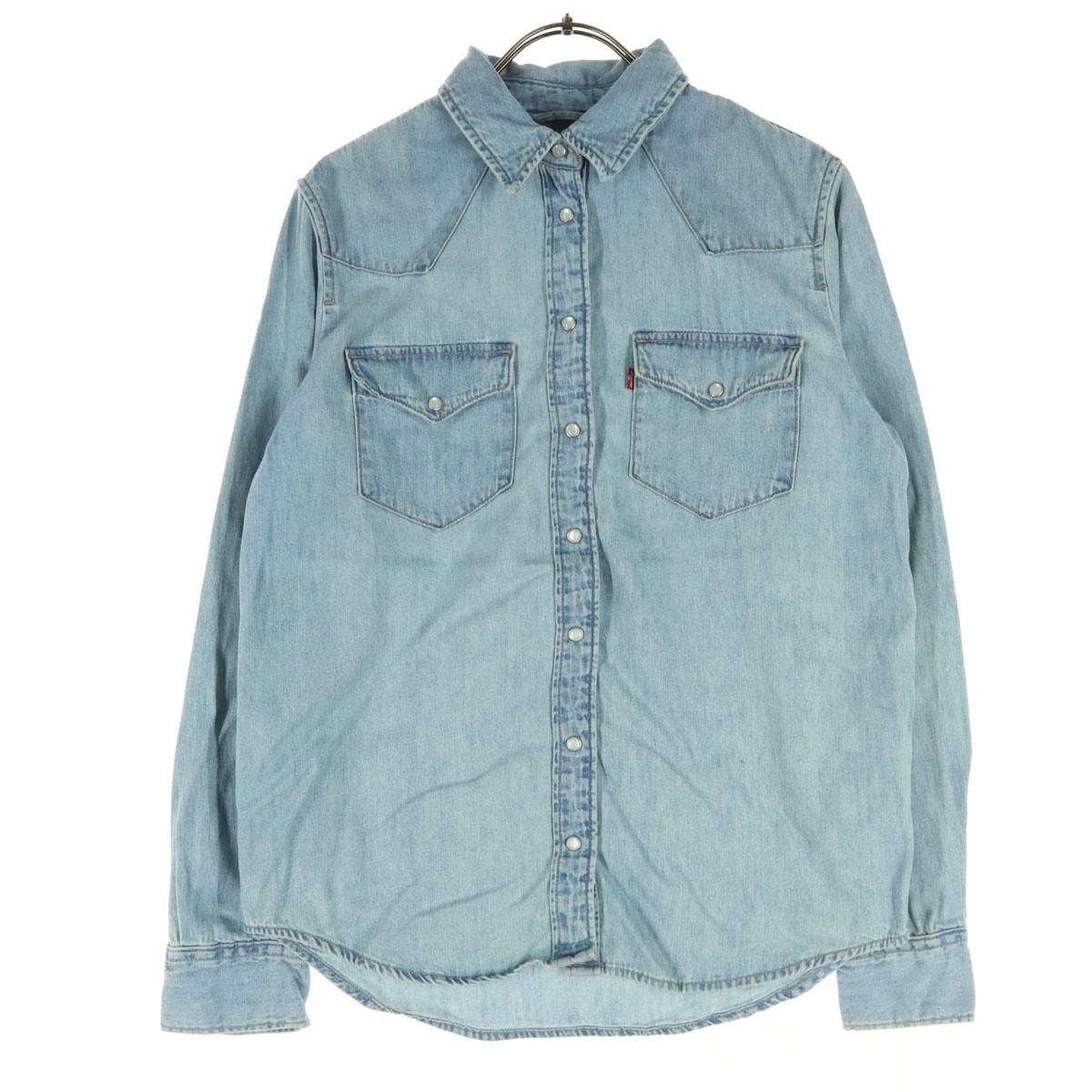 Levi's リーバイス 長袖 デニムシャツ XS ライトブルー