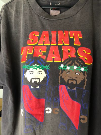 SAINT Mxxxxxx x DENIM TEARS SS TEE