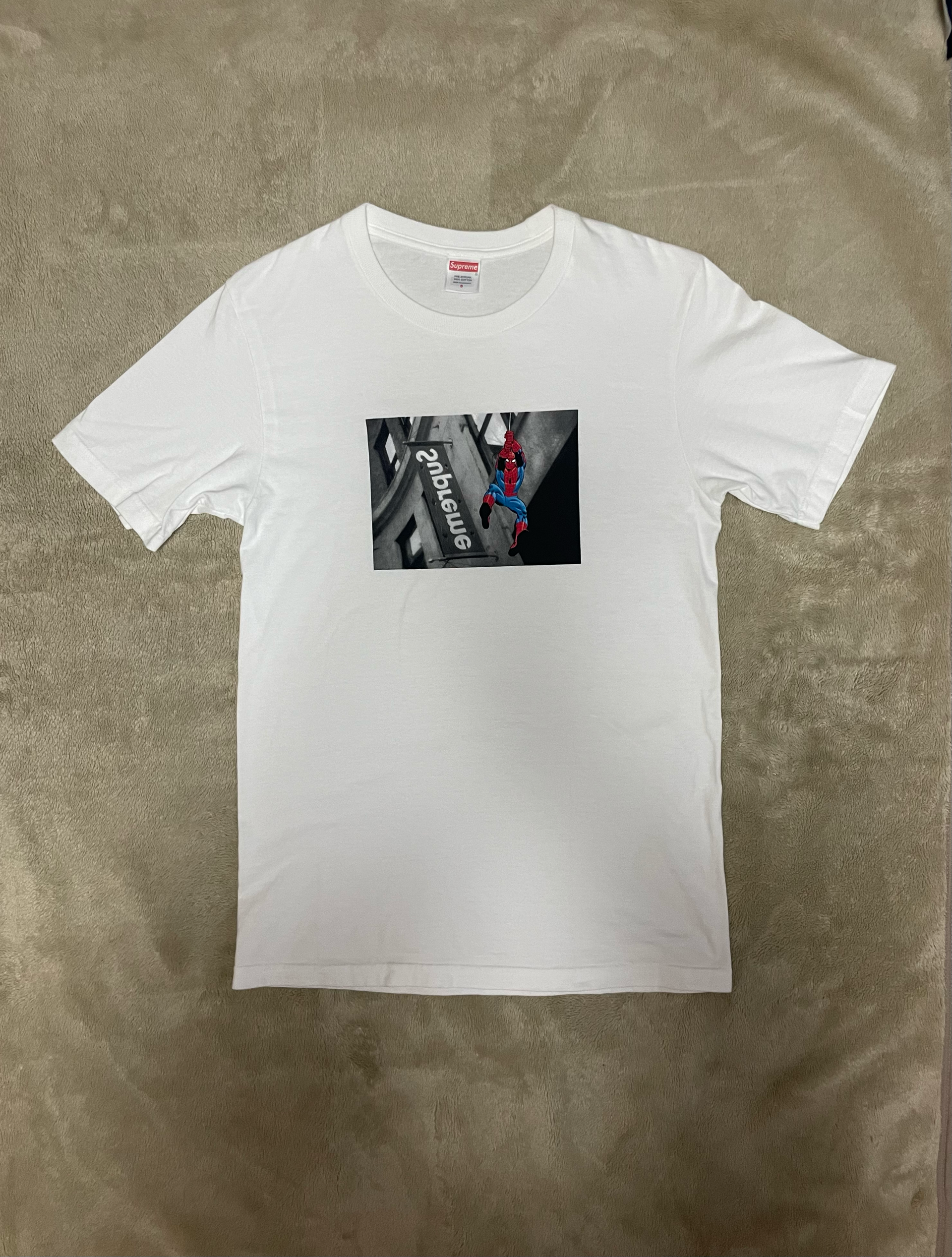 Supreme x Spider-Man Tee "White"