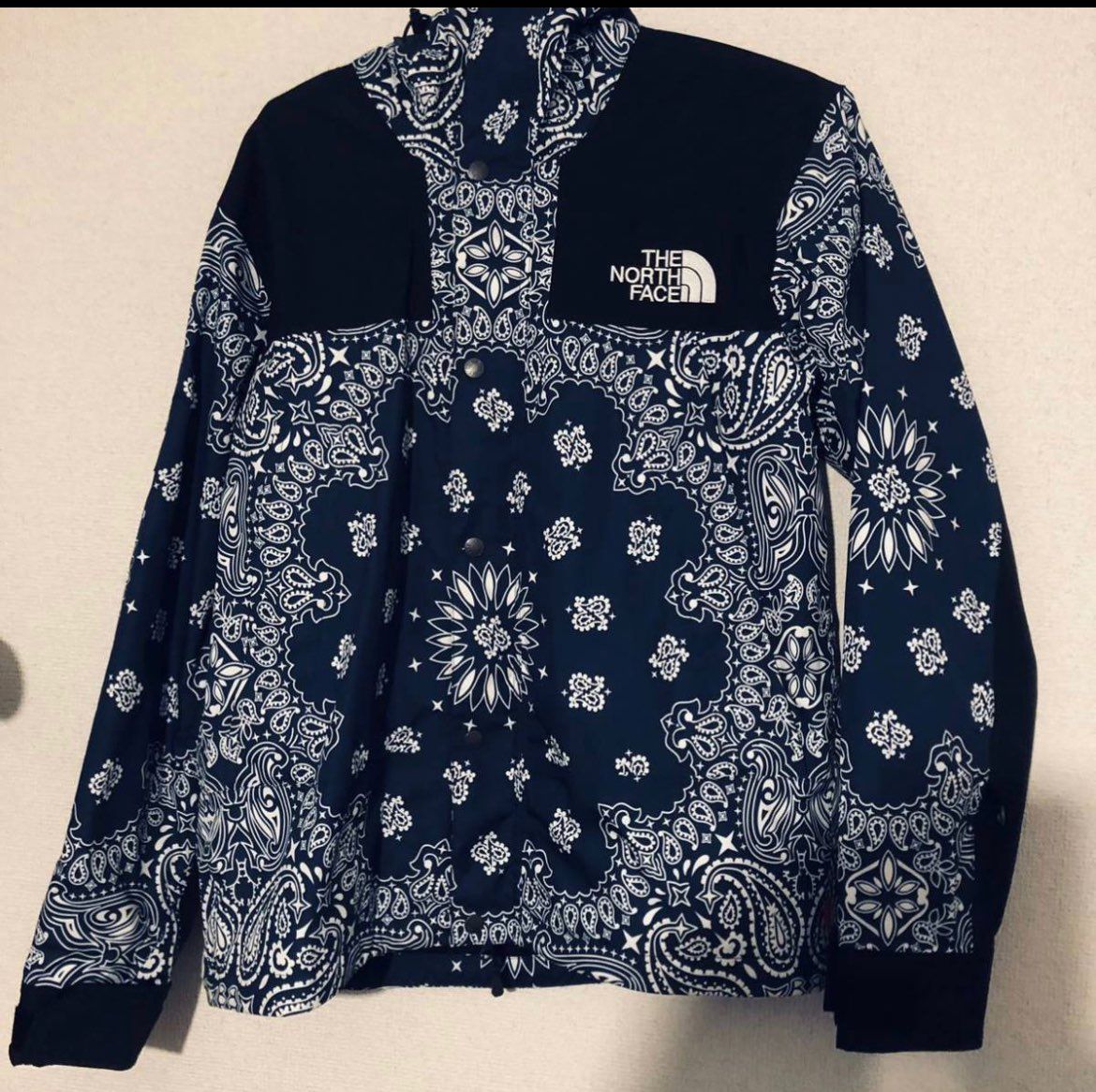 Supreme The North Face Bandana Mountain Parka "Navy"