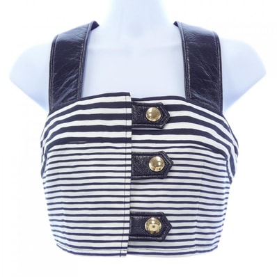 ルイヴィトン LOUIS VUITTON ミックスストライプクロップトップ FPBL24222 トップス