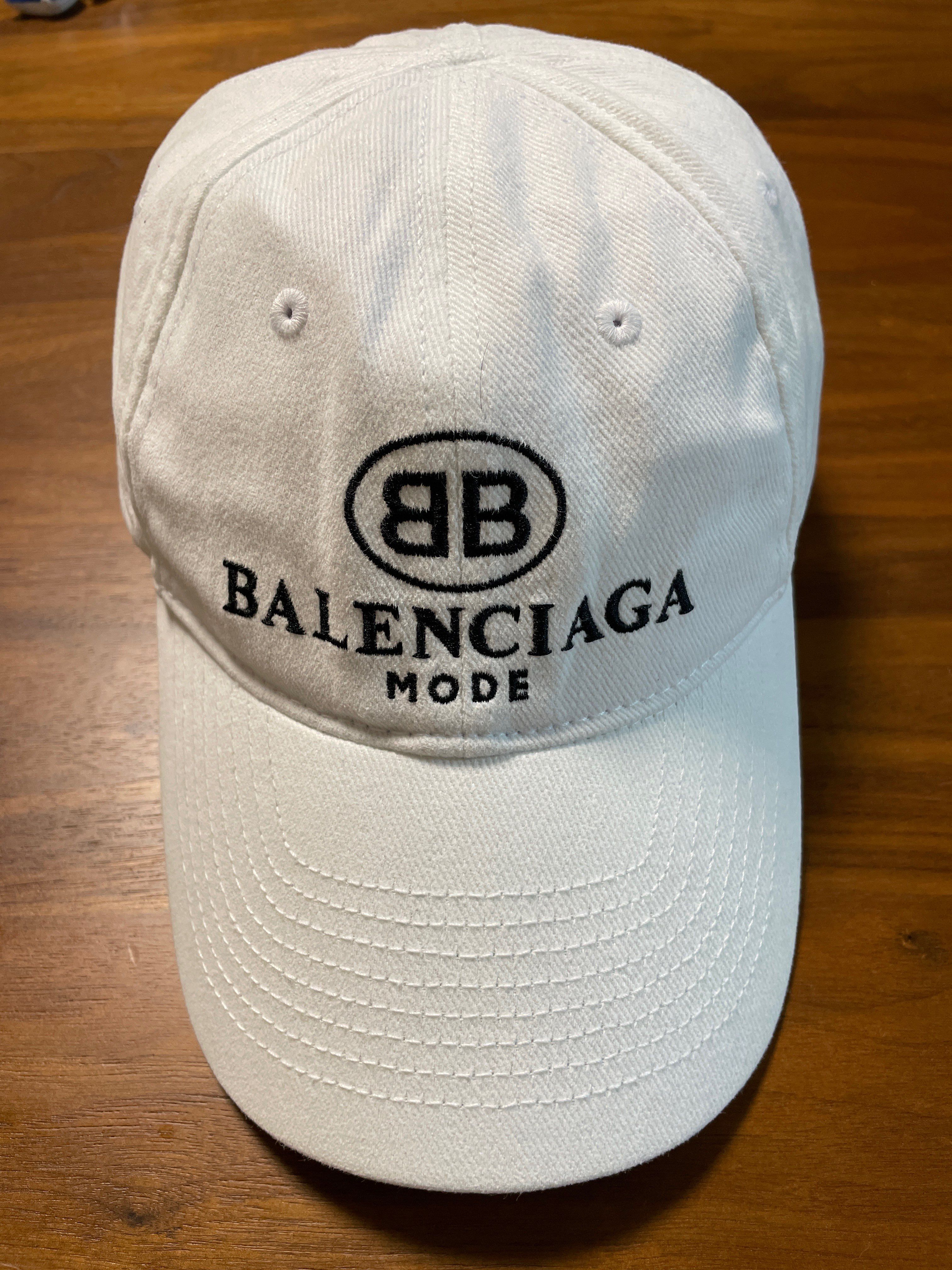 BALENCIAGA BB Mode Cap "White"