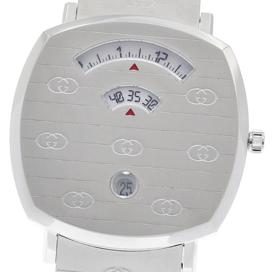 ☆良品 グッチ グリップウォッチ 157.3/YA157410 メンズ 【中古】