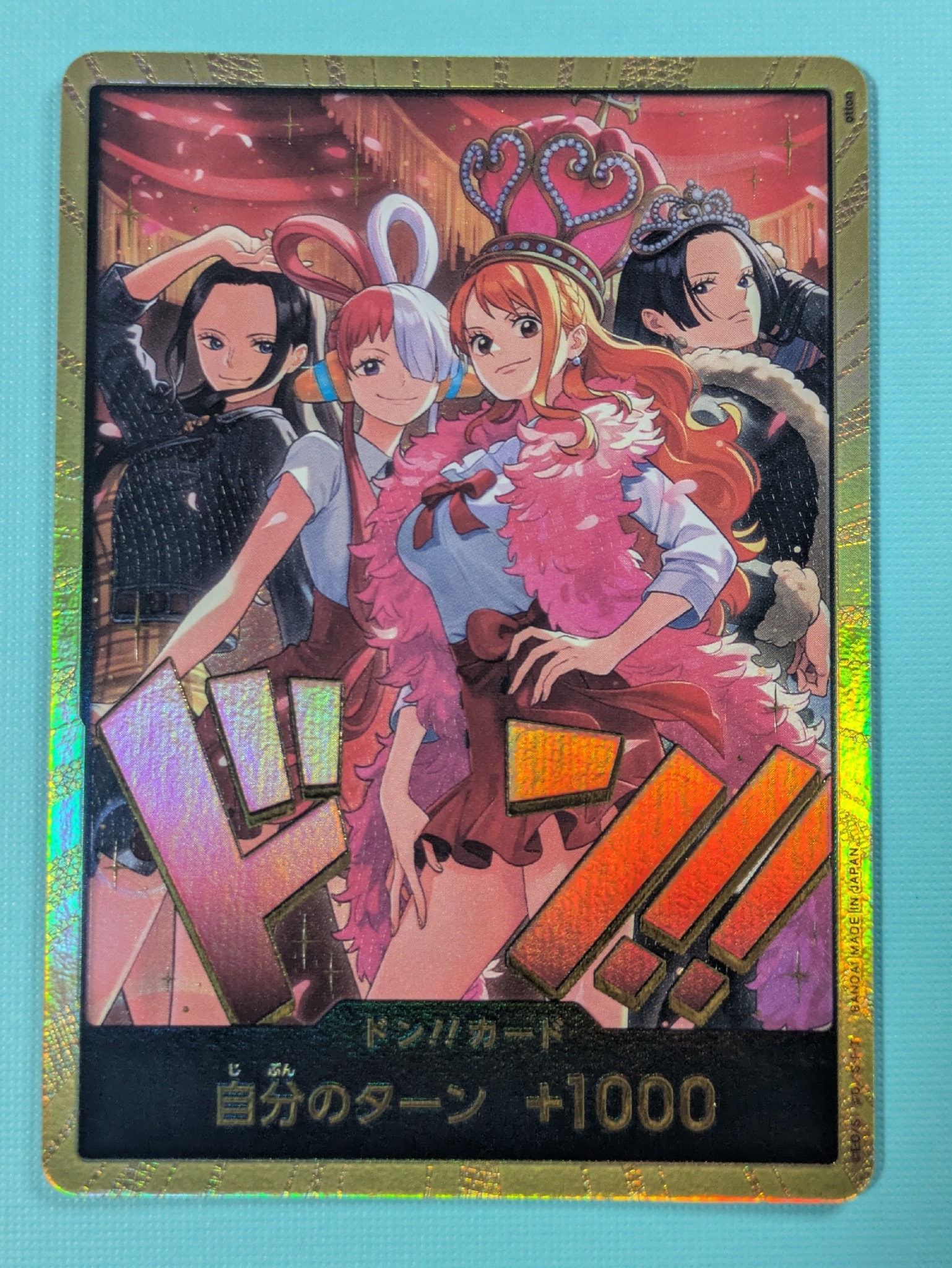 PSA10】ドン!!カード : ロビン&ウタ&ナミ&ハンコック 金ドン [開封済