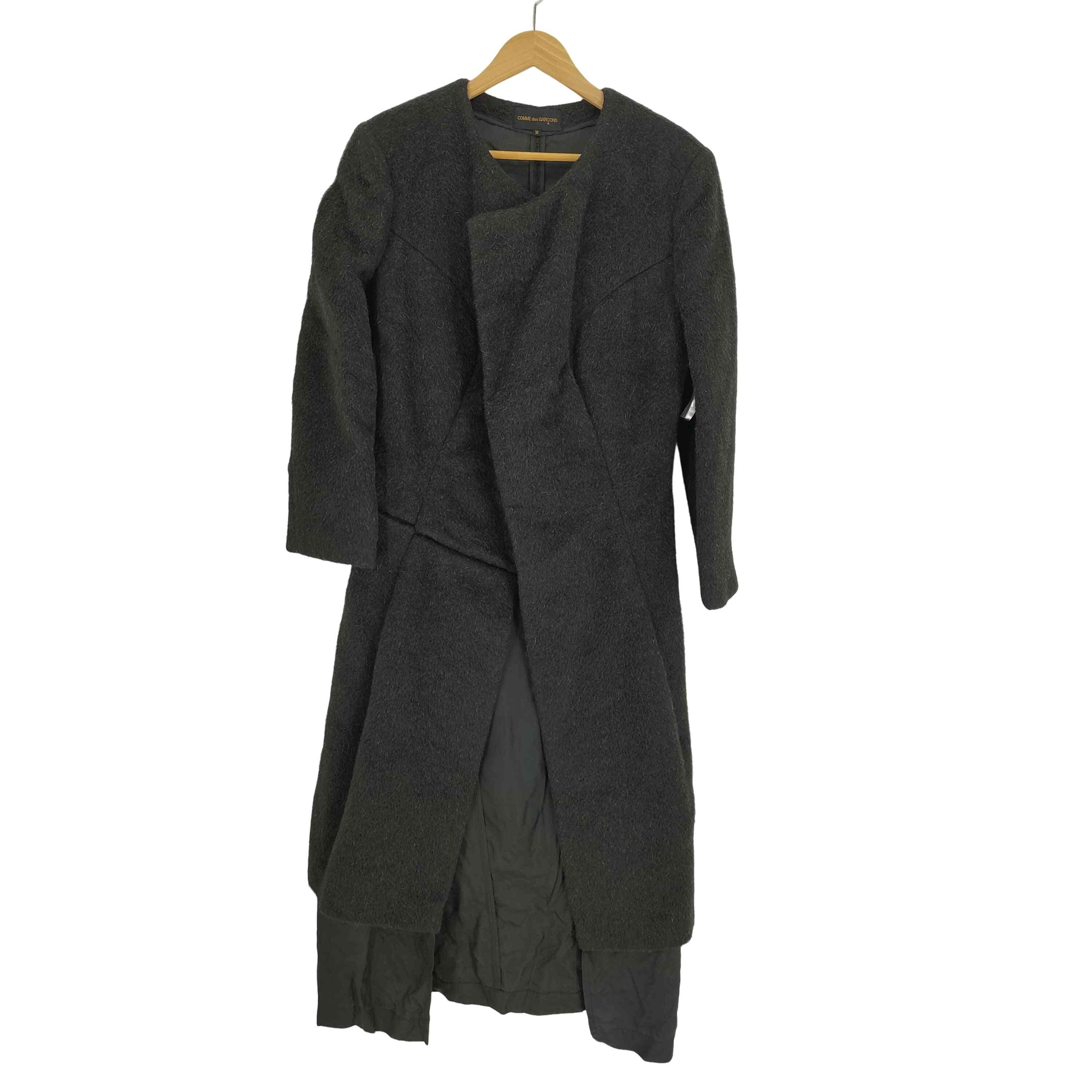 90S 97AW adult PUNK アダルトパンク期 コレクションルック10 アルパカ混 変形 レイヤード ロング コート【1140005074473】