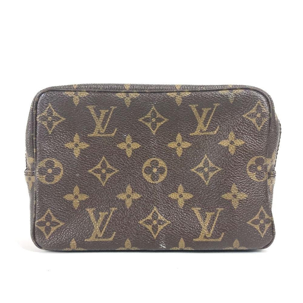 ルイヴィトン LOUIS VUITTON トゥルーストワレット18 M47526 モノグラム メイクポーチ 化粧ポーチ マルチポーチ ポーチ モノグラムキャンバス ブラウン