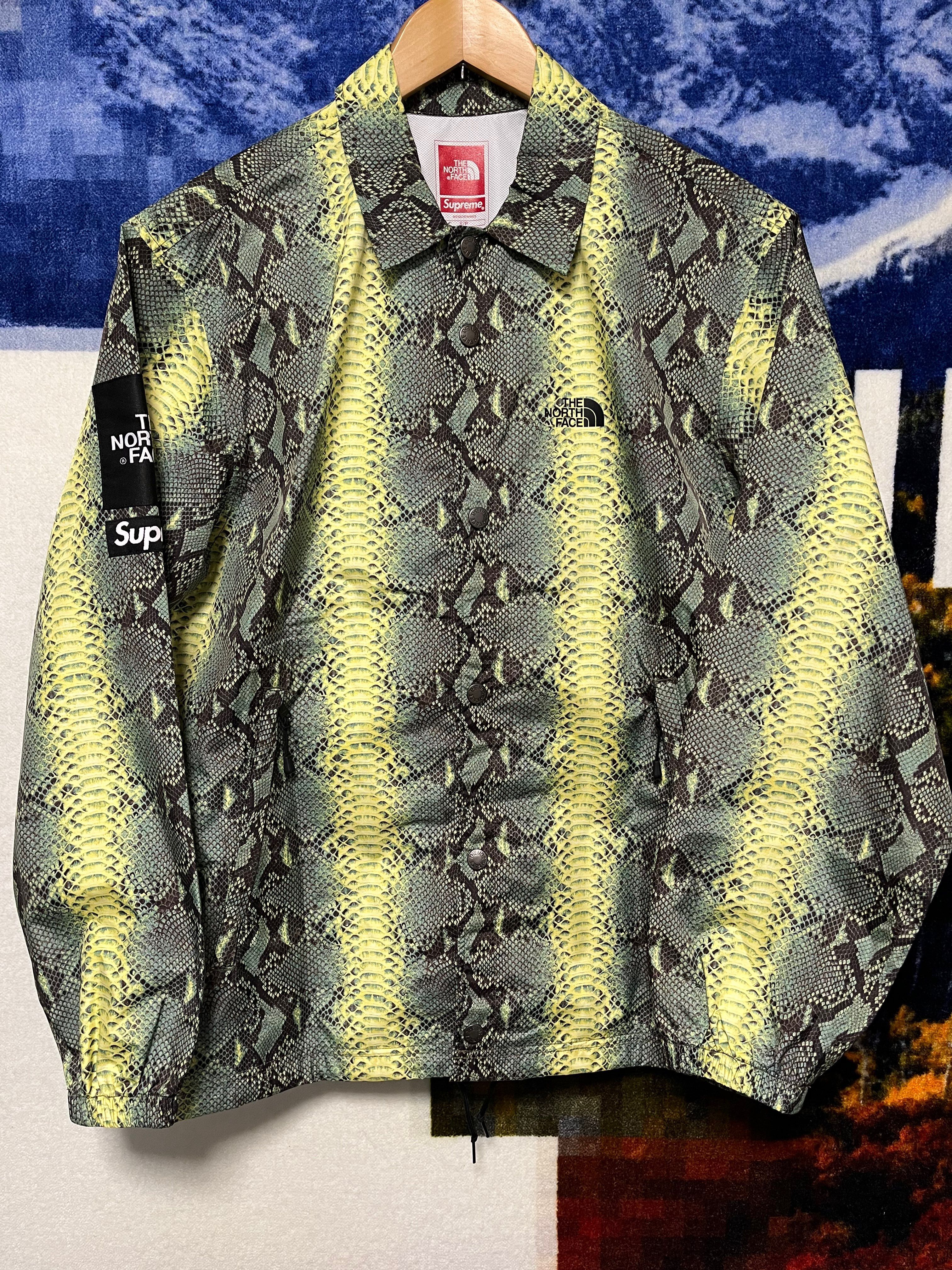Supreme x The North Face Taped Seam Coaches Jacket "Green"