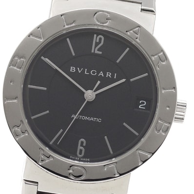 ☆良品 ブルガリ ブルガリブルガリ デイト BB33SS メンズ 【中古】