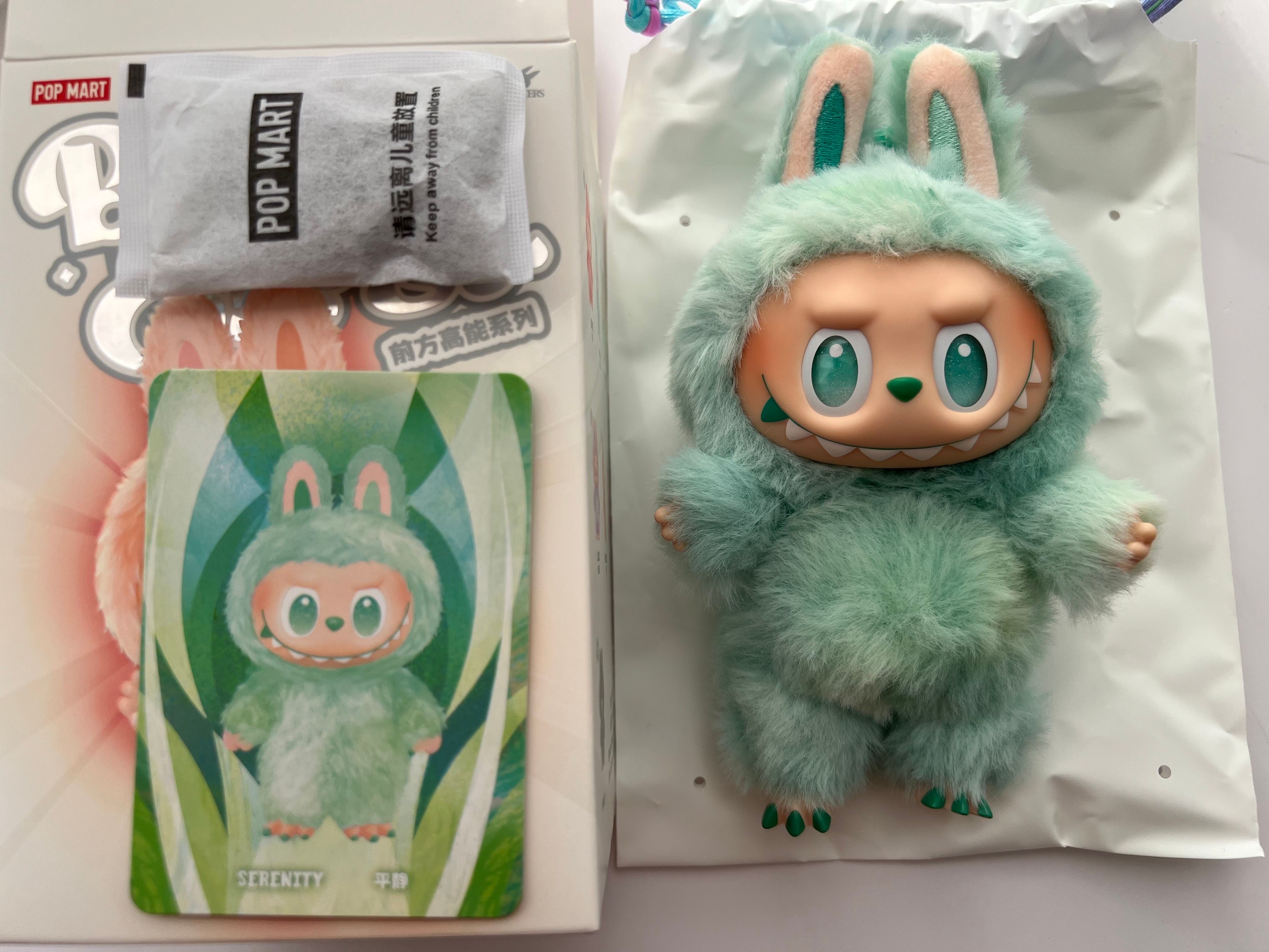 POP MART THE MONSTERS (LABUBU) Big into Energy Series Plush Pendant SERENITY