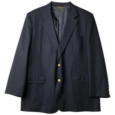 古着 ブルックスブラザーズ Brooks Brothers 紺ブレザー テーラードジャケット USA製 メンズL相当/eaa611759